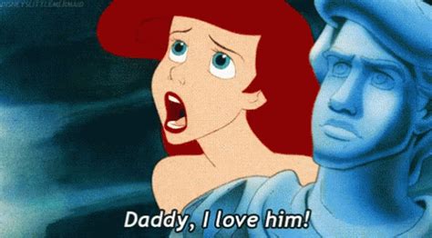 ariel daddy i love him|Disney The Little Mermaid Ariel But Daddy I Love Him T.